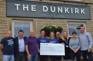 Dunkirk Charity Golf Day Cheque
