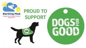 Barking Mad support Dogs for Good HD8 Network Member