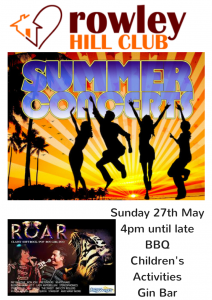 Rowley Hill Club Summer Concert