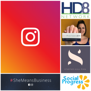 She Means Business Instagram training workshop