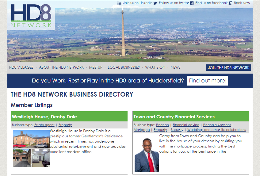 HD8 Network Directory Listing