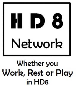 HD8 Network Background Story; the old logo