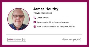 James Houtby Travel Counsellors details