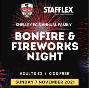 Stafflex Bonfire and Fireworks night
