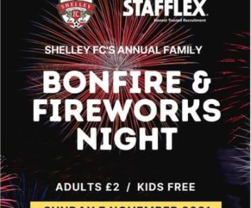 Stafflex Bonfire and Fireworks night