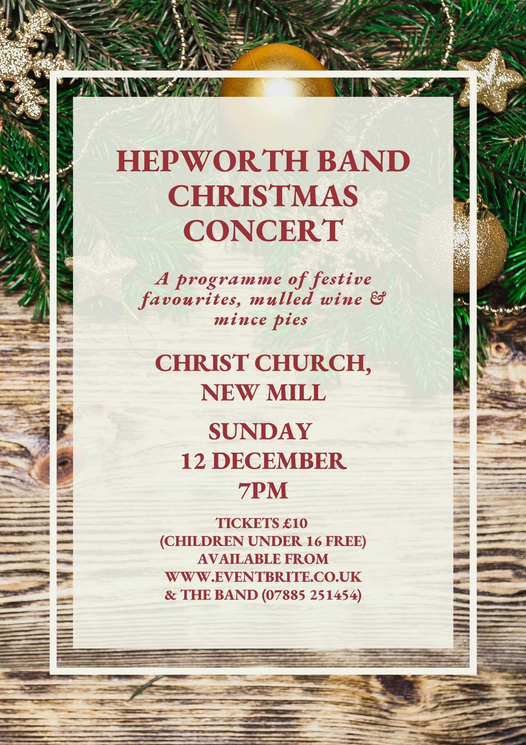 Hepworth Brass Band Christmas Concert