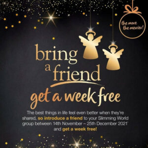 slimming world - bring a friend and get a week free