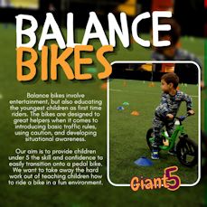 Balance Bikes at The Zone