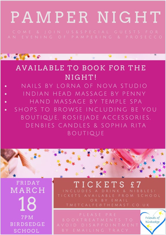 Birdsedge Pamper Evening