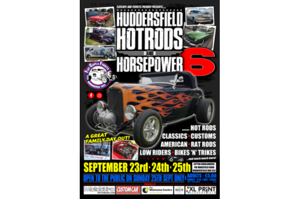 Huddersfield Hot Rods and Horse Power car show