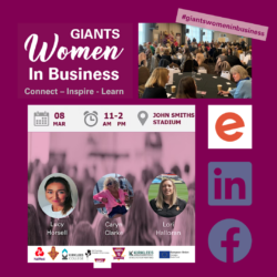 Giants Women in Business 8th March