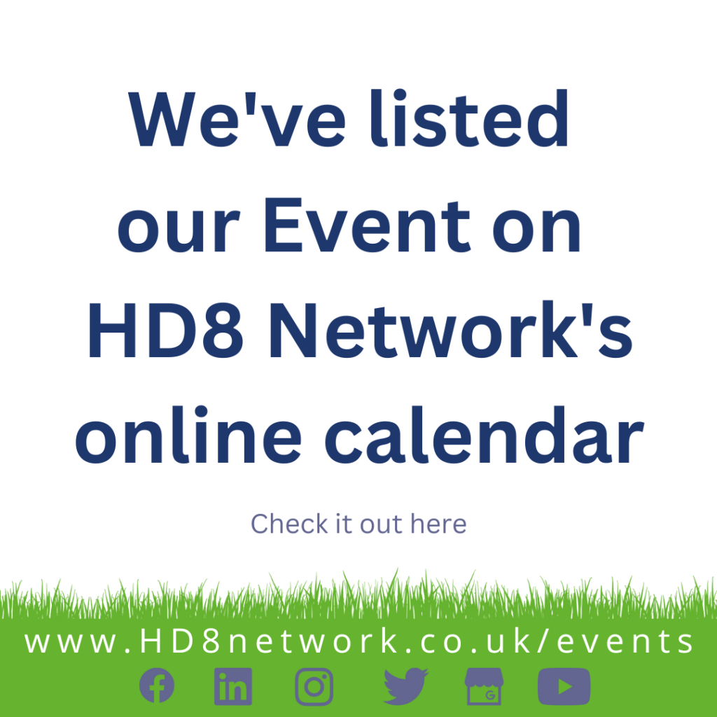 We've listed our event on the HD8 Network
