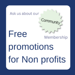 Free promotions for Non profits
