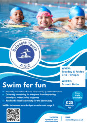Scissett Youth Amateur Swimming Club Flyer
