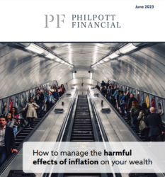 Philpott Financial - how to manage the harmful effects of inflation