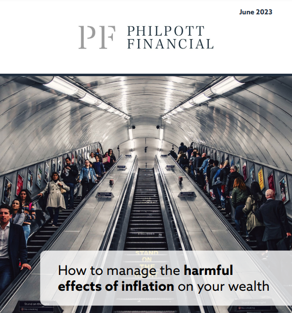Philpott Financial - how to manage the harmful effects of inflation