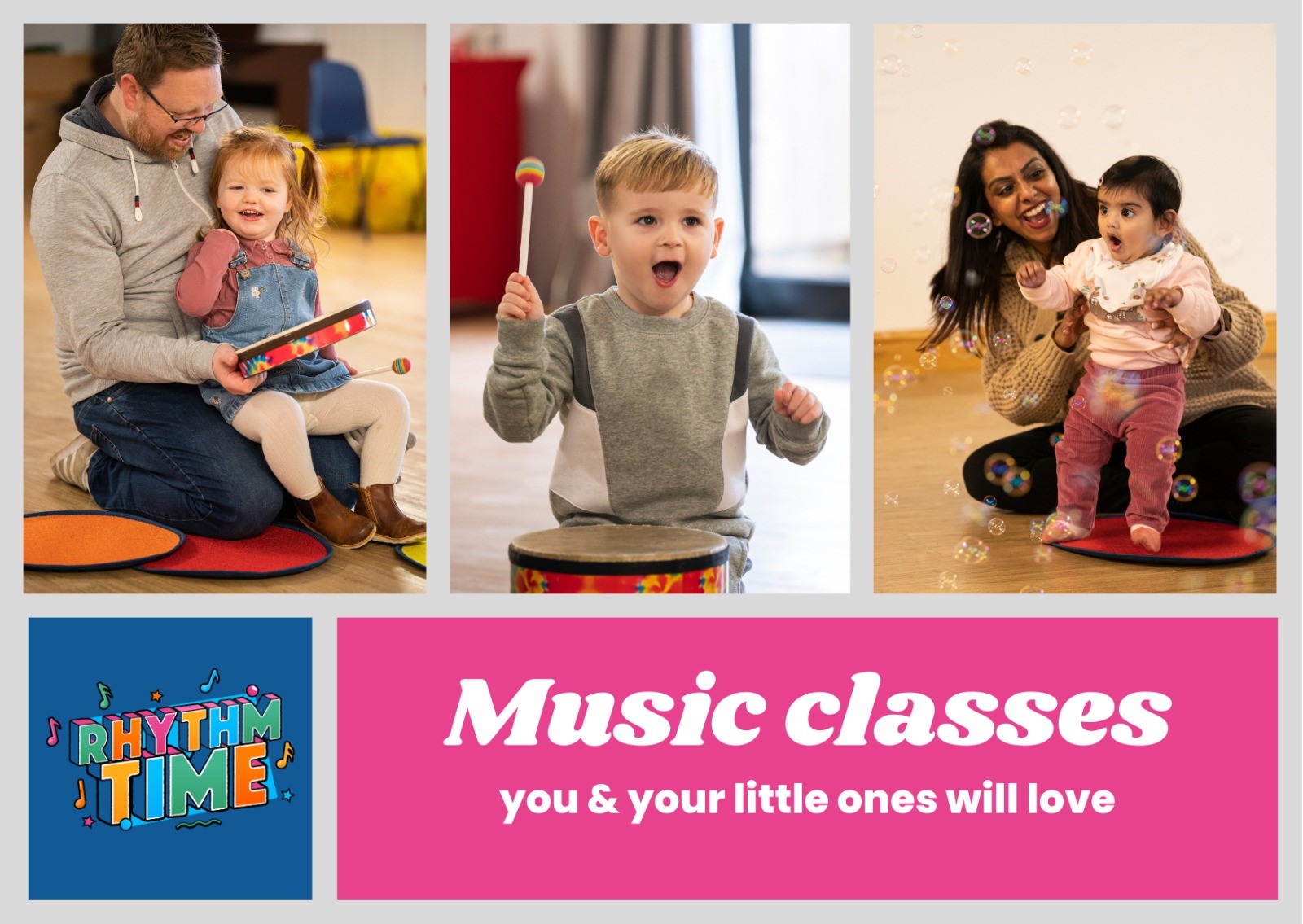 Rhythm Time Baby Fun and Developmental Music Classes in Kirkburton