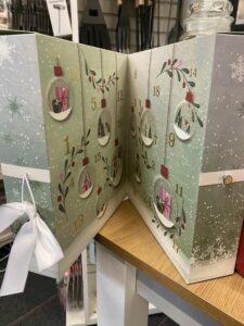 Yankee Advent Calendar inside
