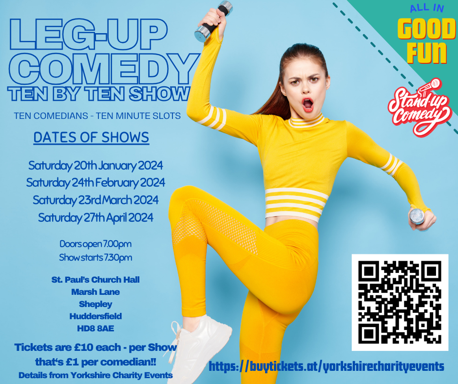 Leg-Up Comedy Club – Giving new talent a boost!