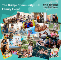 Bridge Hub Kirklees Communities & Families Together event Skelmanthorpe square