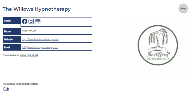 HD8 Network Directory - The Willows Hypnotherapy