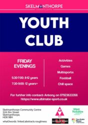 Youth Club at Skelmanthorpe Community Centre