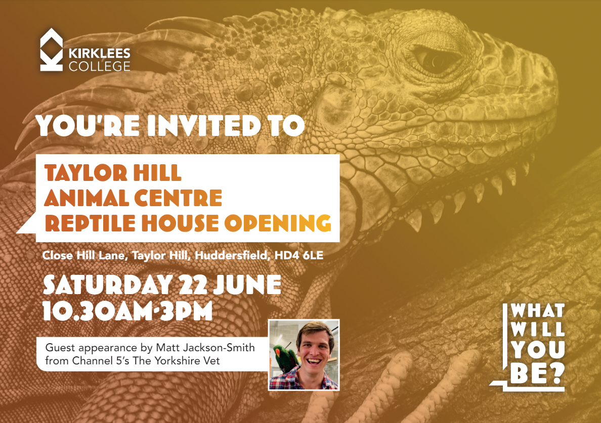 Taylor Hill Animal Centre Reptile House Opening